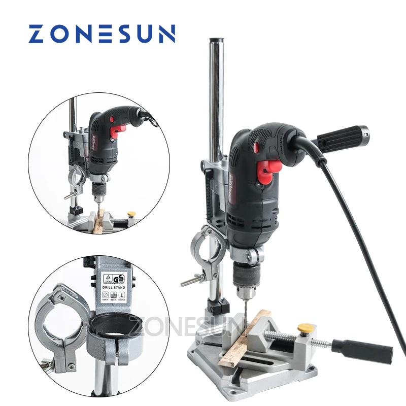 Woodworking Clamp - حامل ثابت للمثقاب الكهربائي من ZONESUN،