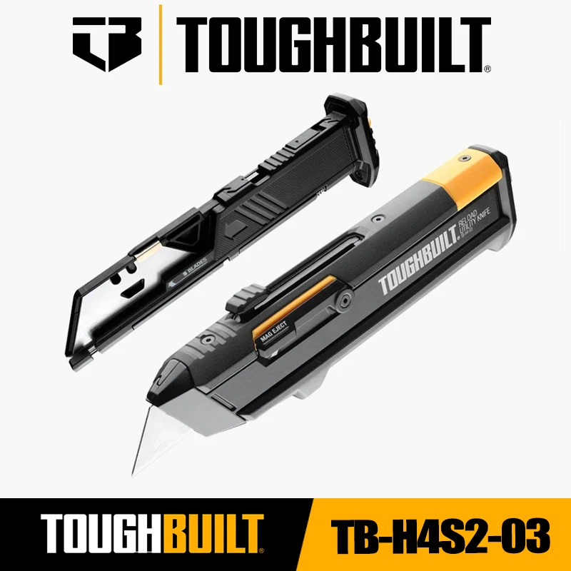 Woodworking Magazine - TOUGHBUILT TB-H4S2-03 إعادة تحميل سكّين متعدّد