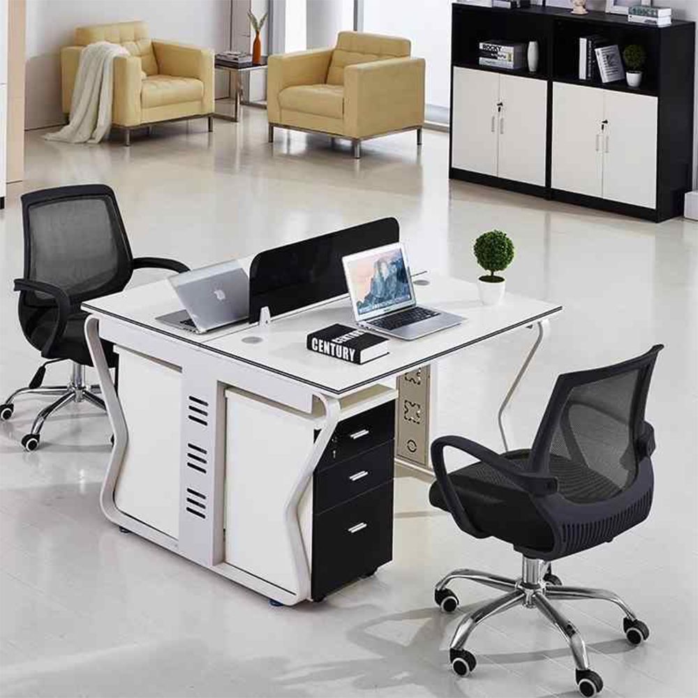 Woodworking Supplier - محطة عمل مكتبية لـ 4 أشخاص،
