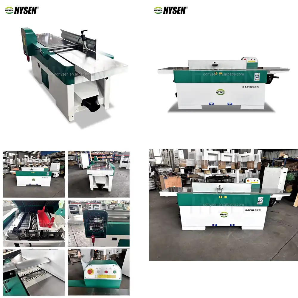 Woodworking Supplier - آلة تسوية الخشب الحلزونية HYSEN RAPID
