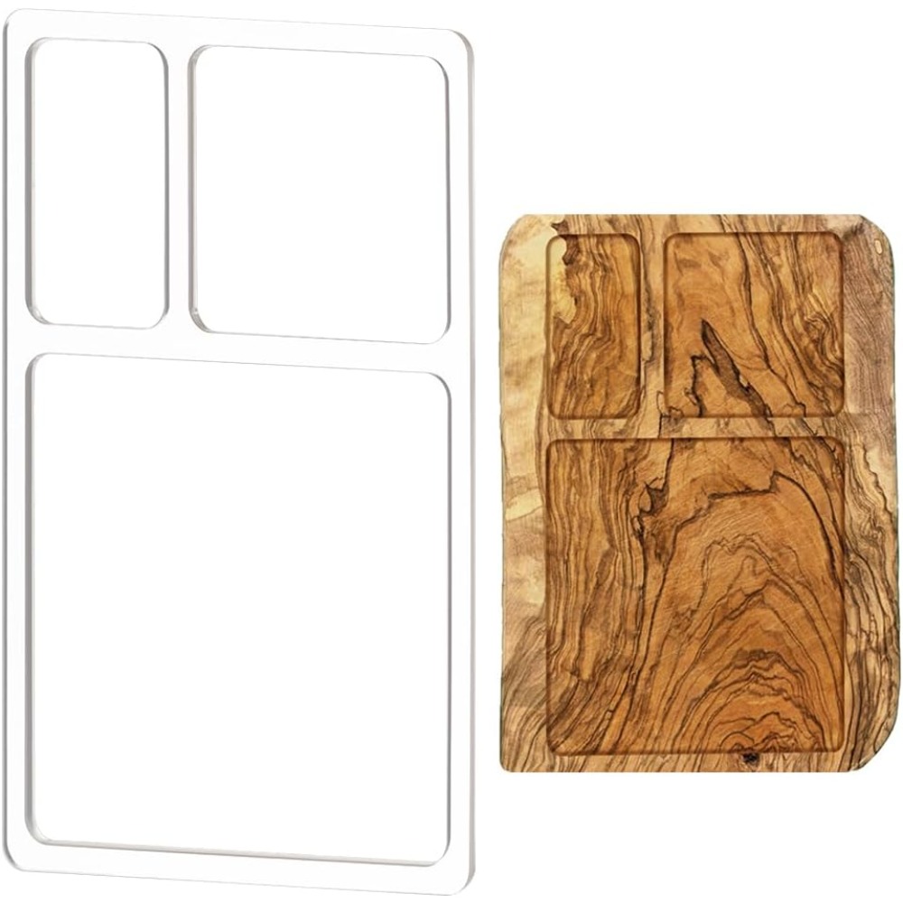 Woodworking Project Plans - 3 قوالب توجيه صينية خادم الجيب،