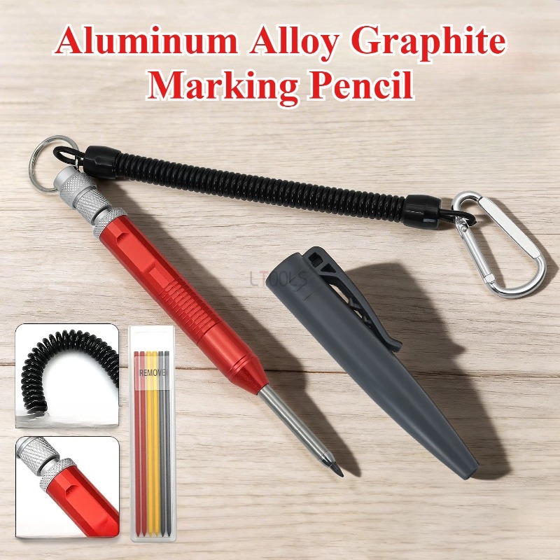 Woodworking Marking Knife - قلم تحديد من الجرافيت مع مشبك