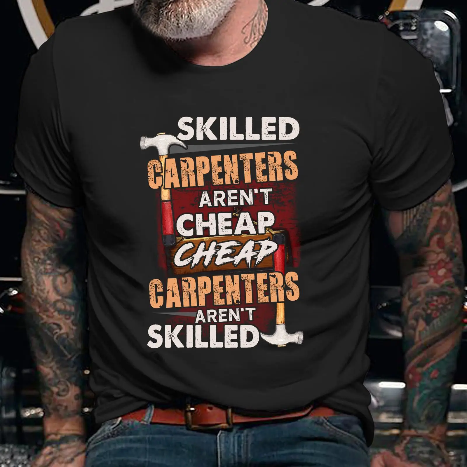 Woodworking Quotes Funny - النجارون المهرة ليسوا رخيصين - تيشيرت