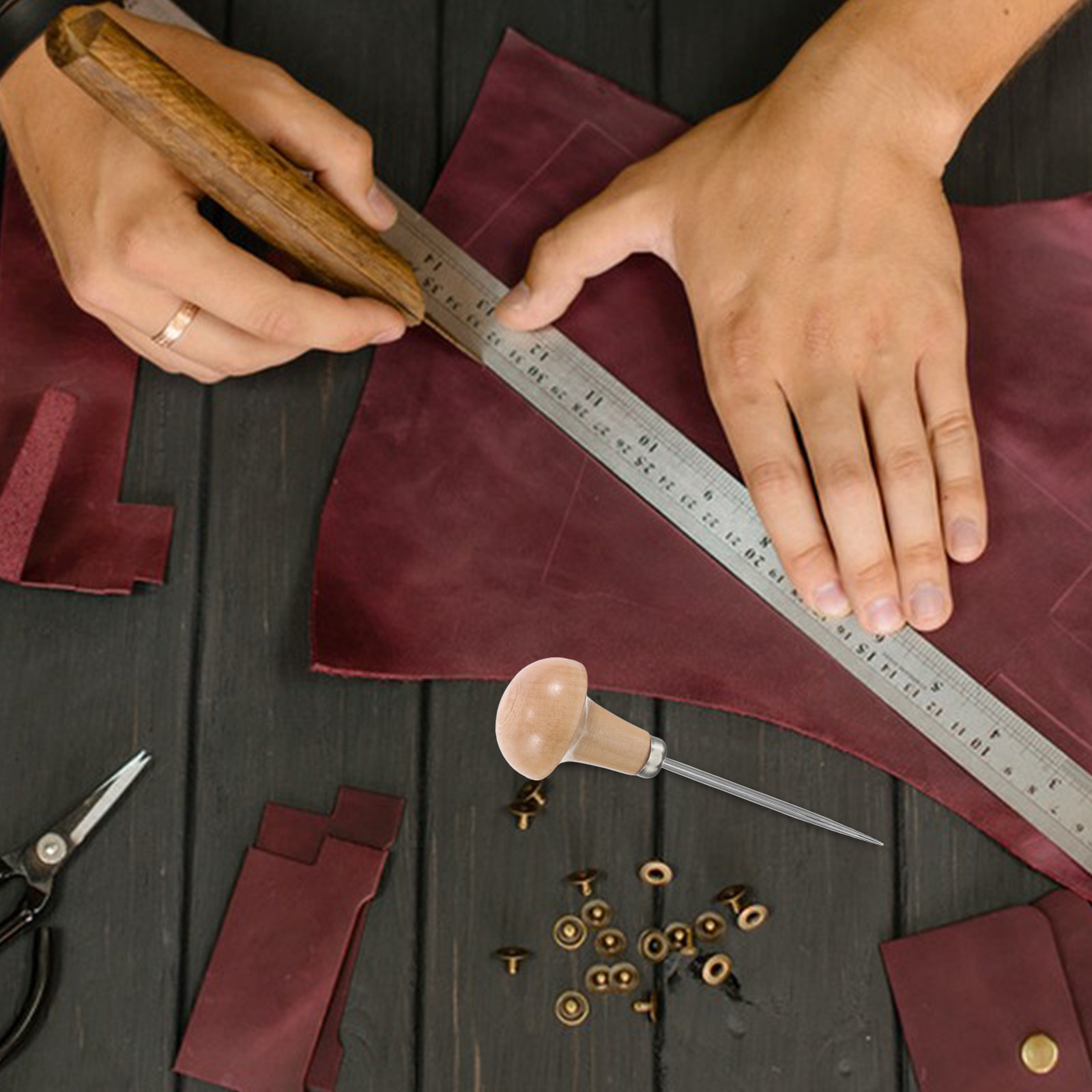 طقم 5 قطع من مقابض المباري الخ - مراجعة Woodworking Kits وسعره