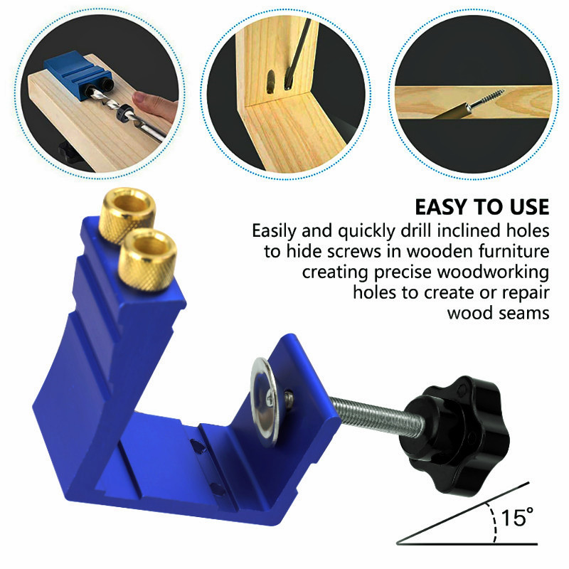 طقم أدوات ثقب الجيوب 47 قطعة،  - مراجعة Woodworking Hacks وسعره