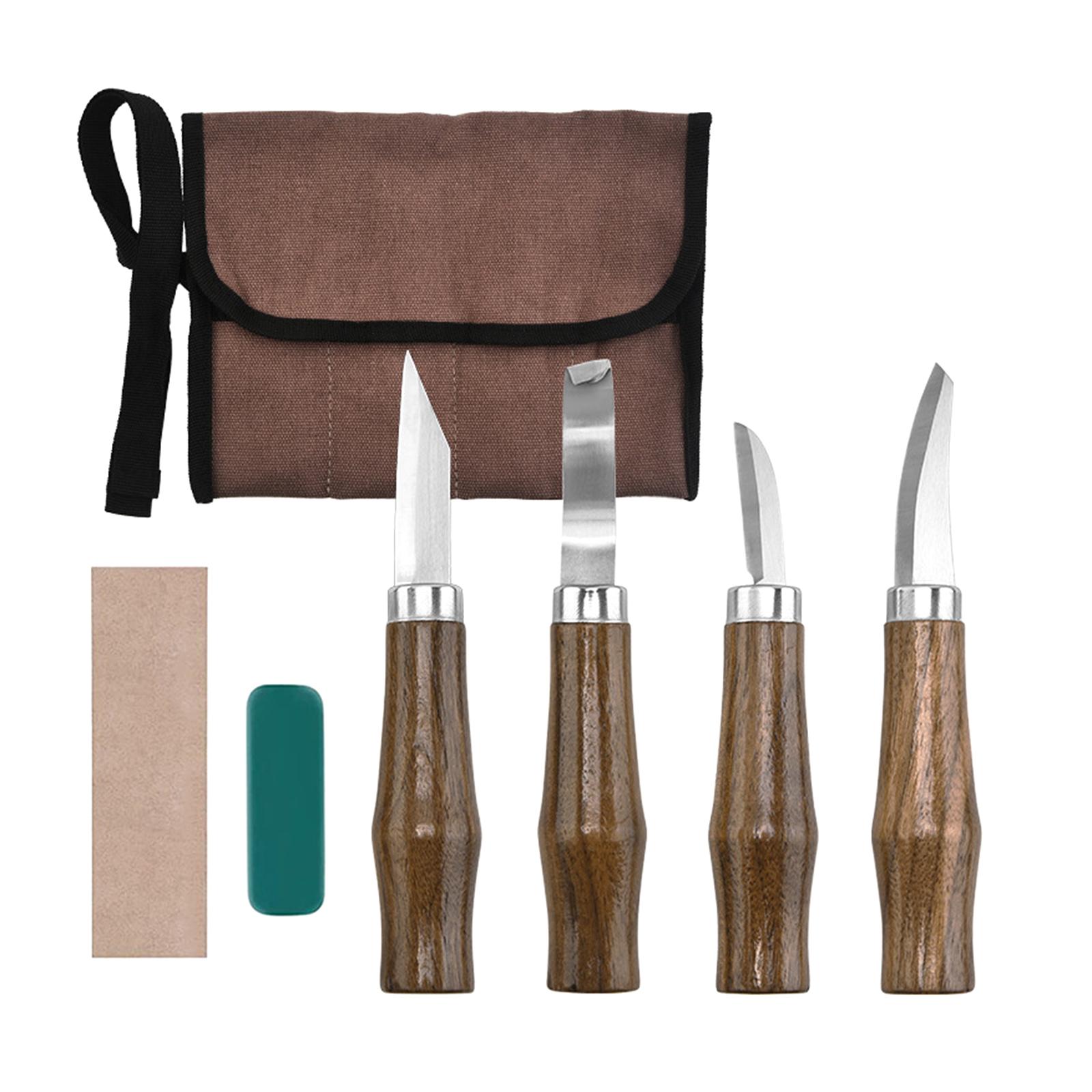 طقم نحت الخشب الاحترافي 7 قطع، - مراجعة Woodworking Kits وسعره
