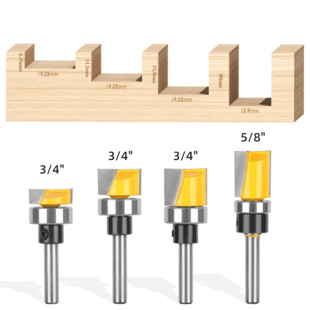ريشة راوتر للتشذيب المتساوي بس - مراجعة Woodworking Groove وسعره