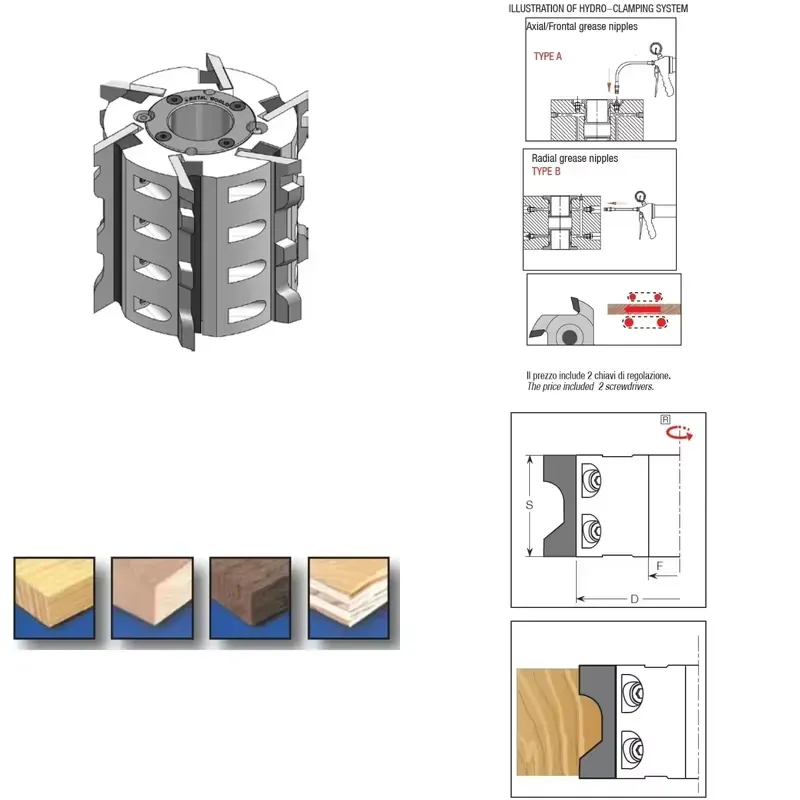 مورد إيطالي لرؤوس القطع المائي - مراجعة Woodworking Supplier وسعره