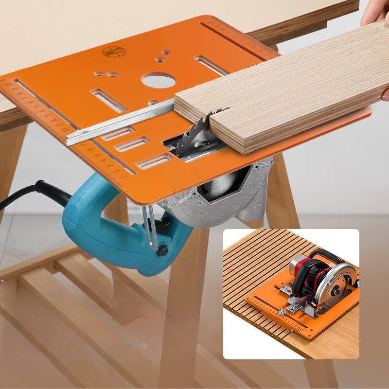لوحة قاعدة منشار دائري 90 °    - مراجعة Woodworking Hacks وسعره