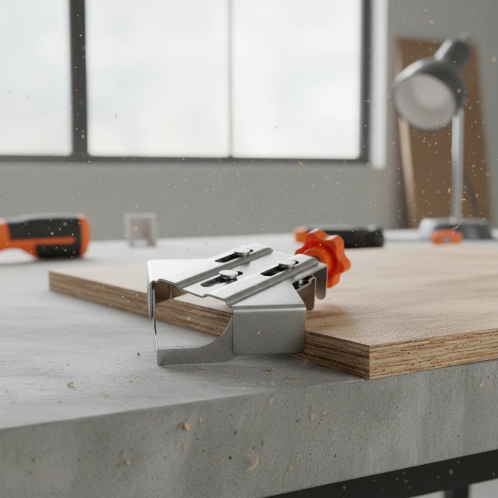 مشبك زاوية 90 درجة من الفولاذ  - مراجعة Woodworking Clamp وسعره