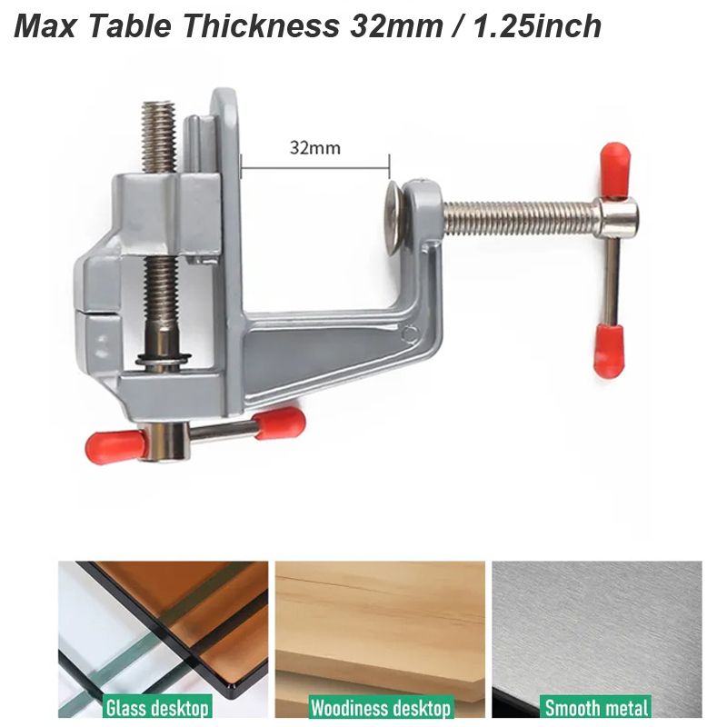 35 مللي متر سبائك الألومنيوم ا - مراجعة Woodworking Vise For Workbench وسعره