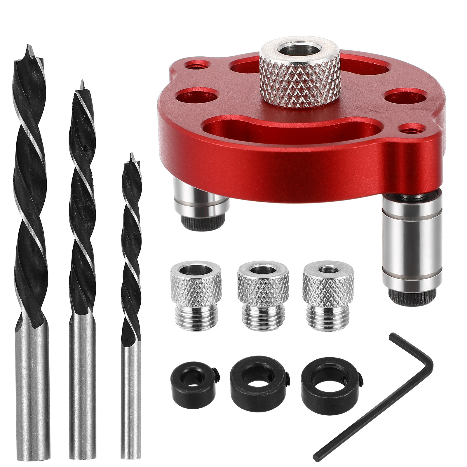 مجموعة أدوات تحديد مواقع الثقو - مراجعة Woodworking Kits وسعره