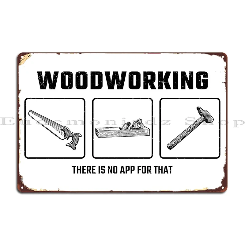 ملصق معدني بتصميم مطبوع عليه ا - مراجعة Woodworking Quotes Funny وسعره