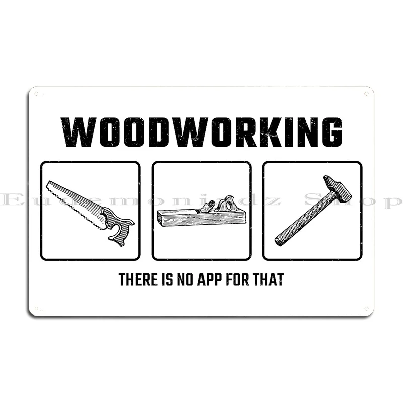 ملصق معدني بتصميم مطبوع عليه ا - مراجعة Woodworking Quotes Funny وسعره