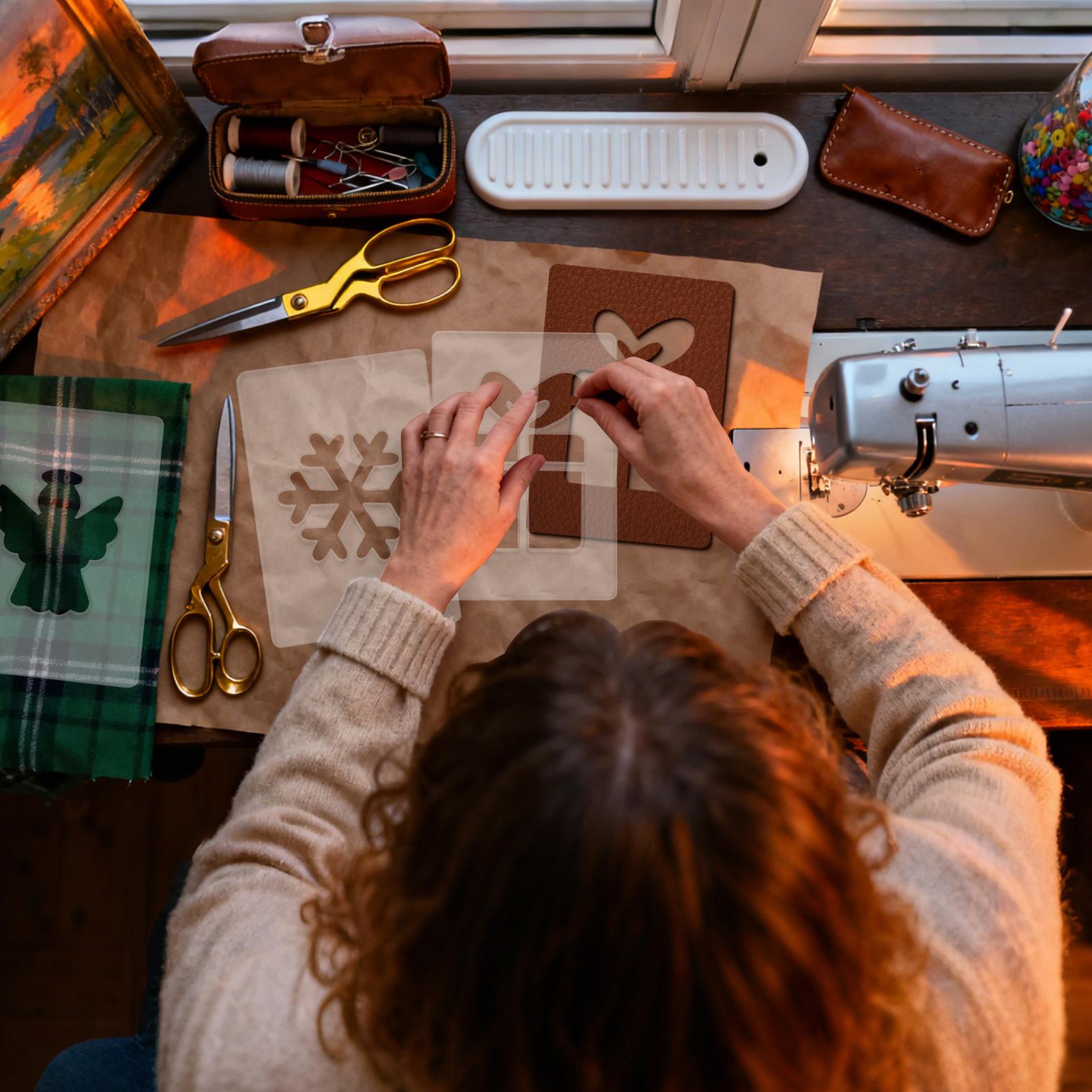 استنسل عيد الميلاد استنسل النج - مراجعة Woodworking Women وسعره