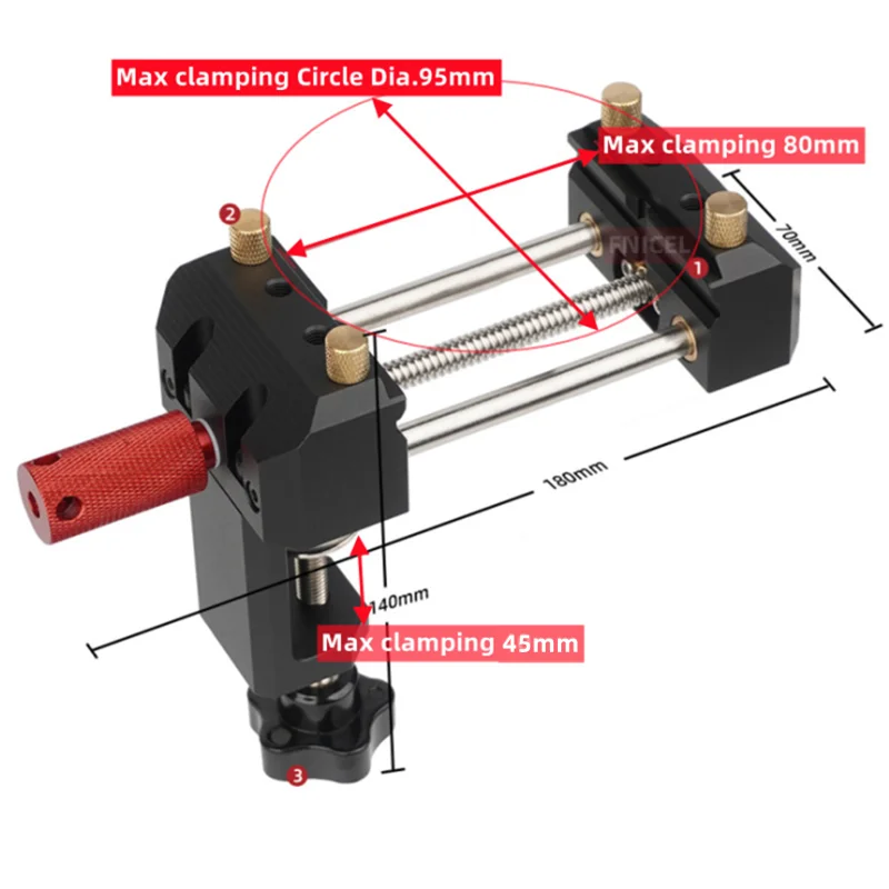 متعددة الوظائف سبائك الألومنيو - مراجعة Woodworking Clamp وسعره