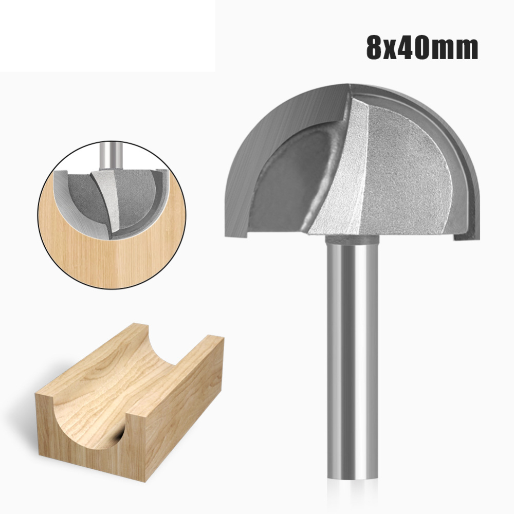 لقمة راوتر نصف دائرية 8 مم من  - مراجعة Woodworking Groove وسعره