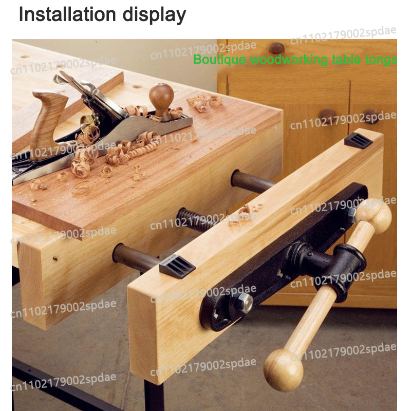 مثبت طاولة نجارة خفيف الوزن مق - مراجعة Woodworking Vise For Workbench وسعره