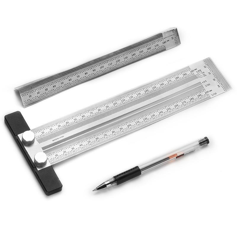 【HG】مسطرة قياس عالية الدقة على - مراجعة Woodworking Carpenter وسعره