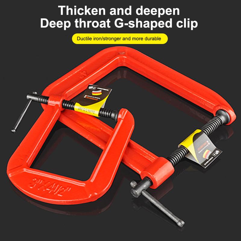 مشبك G عميق المدى، مشبك C مقاس - مراجعة Woodworking Clamp وسعره