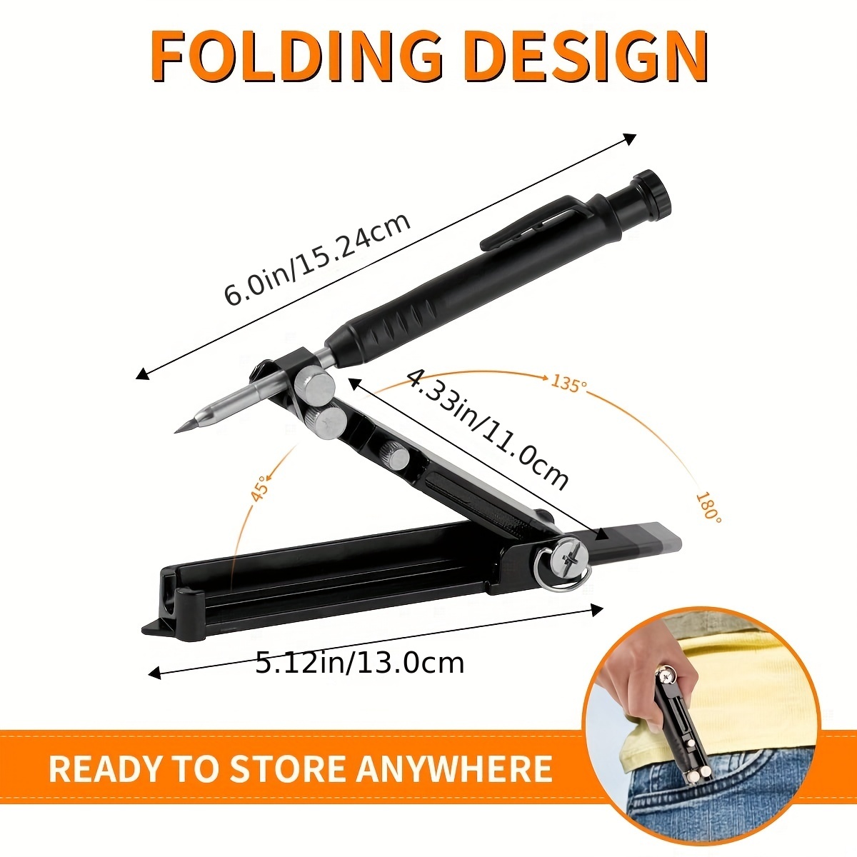 أداة متعددة الوظائف مع قلم رصا - مراجعة Woodworking Marking Knife وسعره